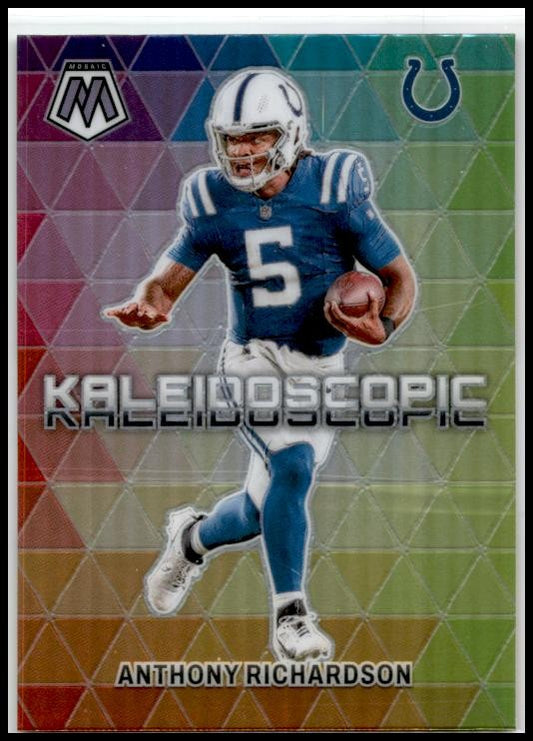 2024 Panini Mosaic Kaleidoscopic #7 Anthony Richardson Indianapolis Colts