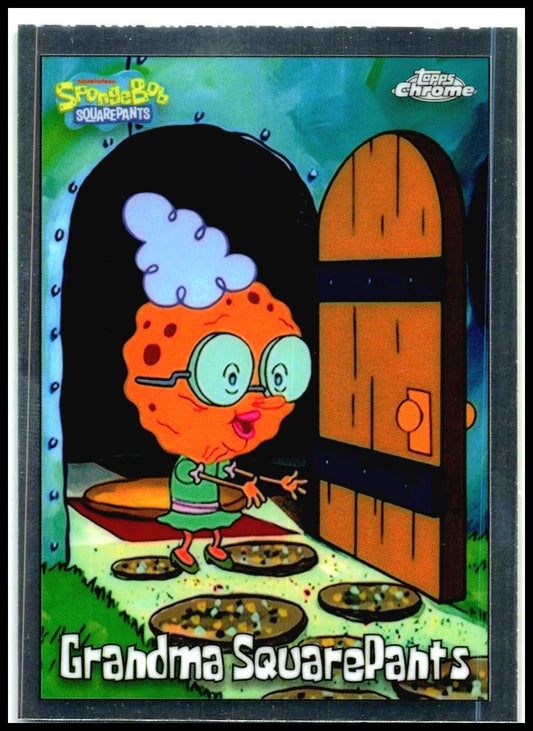 2025 Topps Chrome Spongebob Squarepants #18 Grandma SquarePants