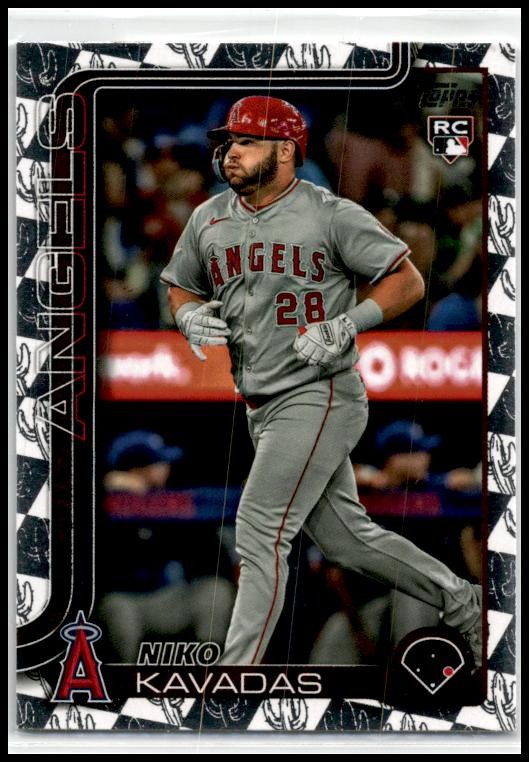 2025 Topps Spring Training #278 Niko Kavadas Los Angeles Angels