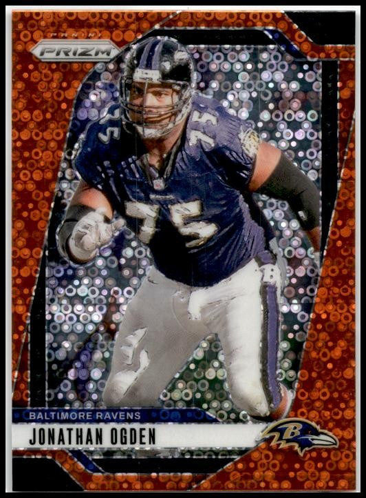 2024 Panini Prizm Disco #25 Jonathan Ogden Baltimore Ravens