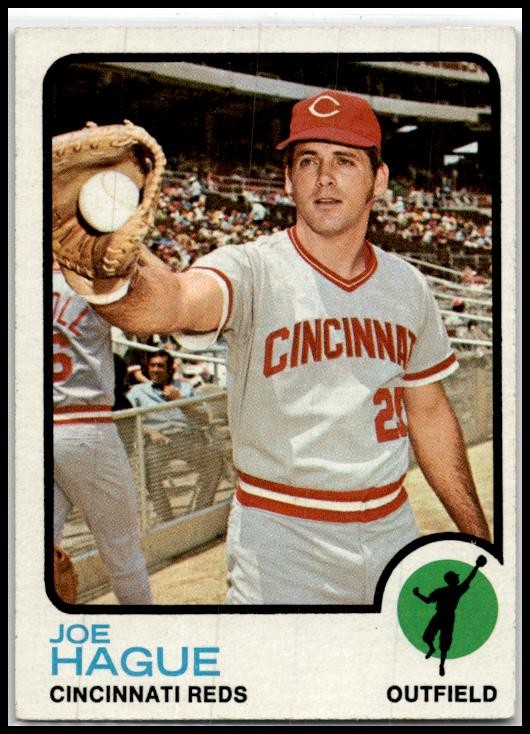 1973 Topps #447 Joe Hague Cincinnati Reds