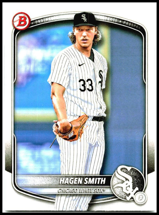 2025 Bowman Prospects #BP-44 Hagen Smith Chicago White Sox