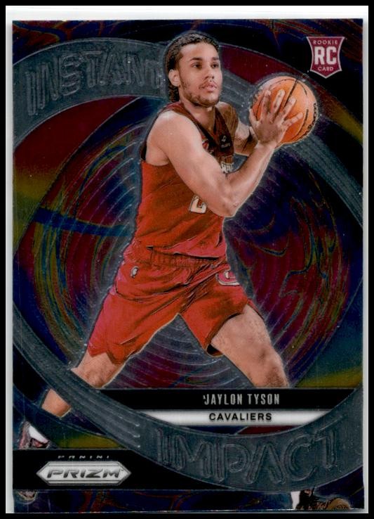 2024-25 Panini Prizm Instant Impact #9 Jaylon Tyson Cleveland Cavaliers
