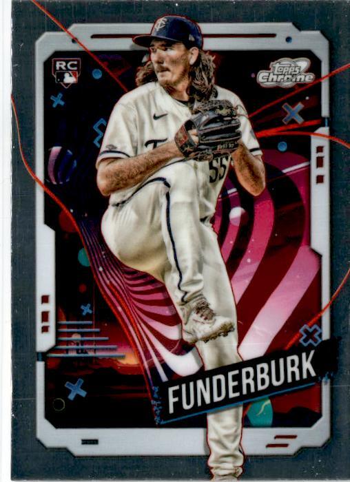 2024 Topps Chrome Cosmic #104 Kody Funderburk Rookie Minnesota Twins