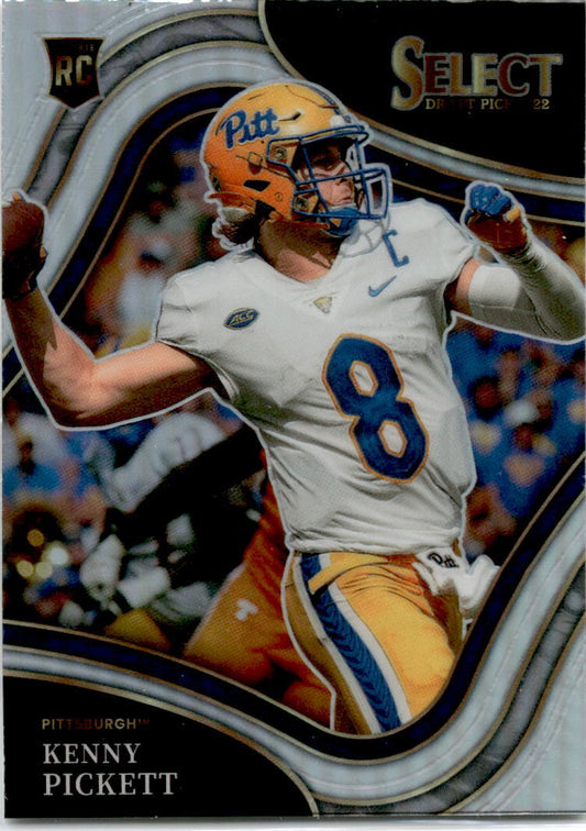 2022 Panini Select Draft Picks #121 Kenny Pickett Pitts / Pittsburgh Steelers