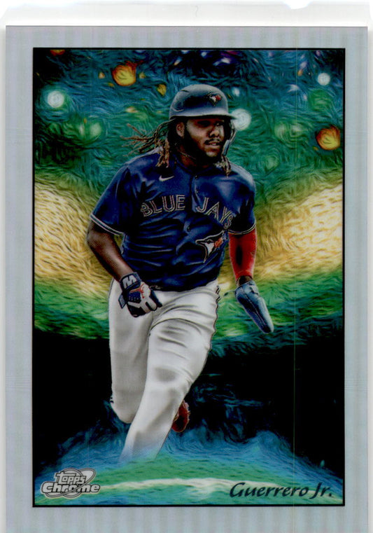 2023 Topps Chrome Cosmic Stars in the Night #STN-5 Vladimir Guerrero Toronto