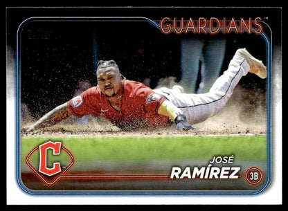 2024 Topps Jose Ramirez Cleveland Guardians #114