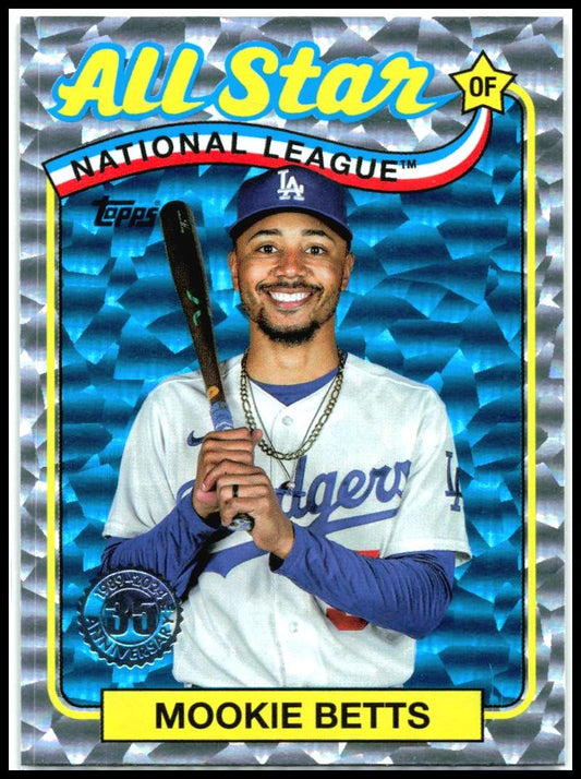 2024 Topps 1989 Topps 35th Anniversary All-Stars Foil #89ASB-12 Mookie Betts