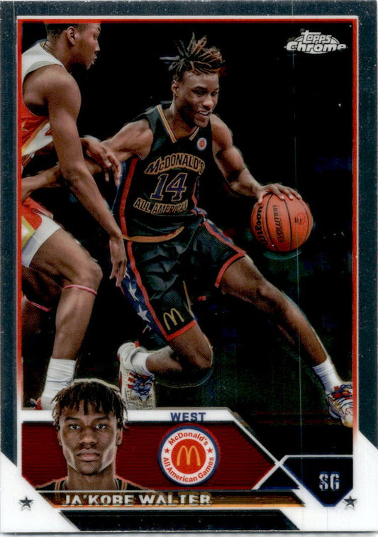 2023 Topps Chrome McDonald's All American #24 JA 'Kobe Walter