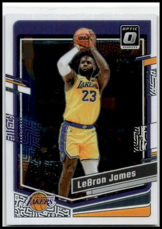 2023-24 Donruss Optic #65 LeBron James Los Angeles Lakers