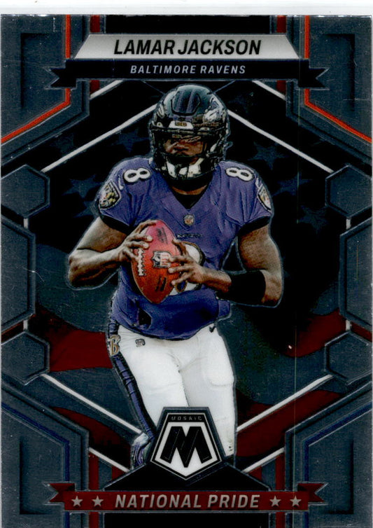 2023 Panini Mosaic #260 Lamar Jackson Baltimore Ravens