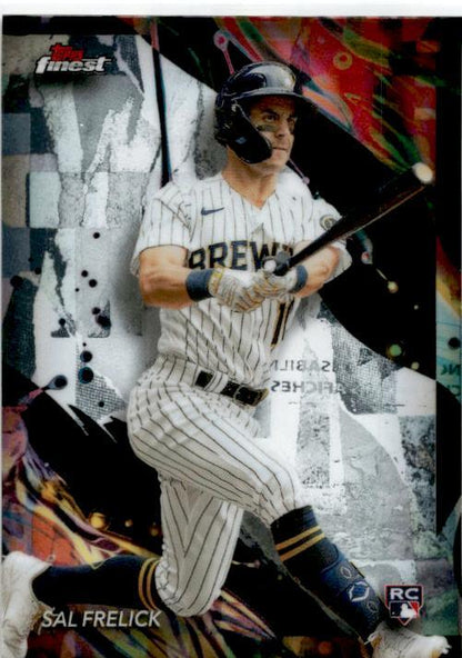 2024 Finest #134 Sal Frelick Milwaukee Brewers