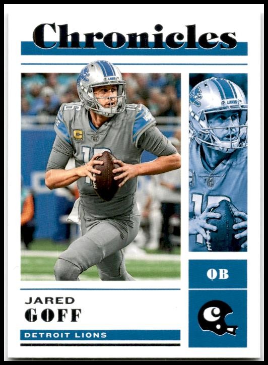 2022 Panini Chronicles #22 Jared Goff Detroit Lions