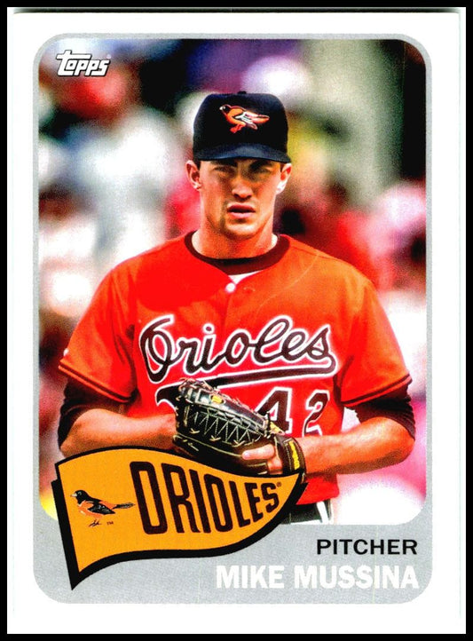 2023 Topps Archives #134 Mike Mussina Baltimore Orioles