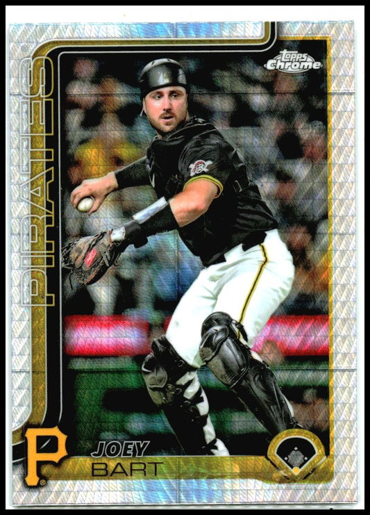 2025 Topps Chrome Prism #133 Joey Bart Pittsburgh Pirates