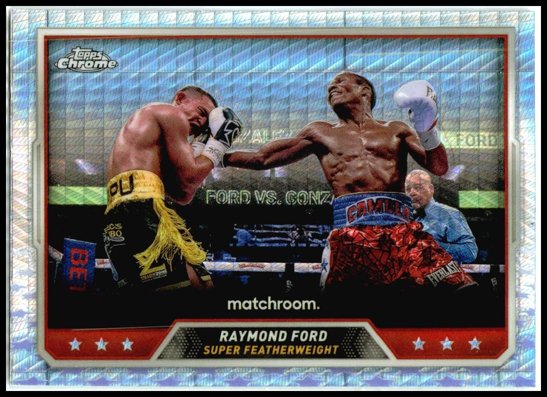 2024 Topps Chrome Boxing Prism #78 Raymond Ford