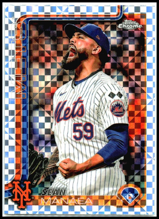 2025 Topps Chrome X-Fractor #287 Sean Manaea