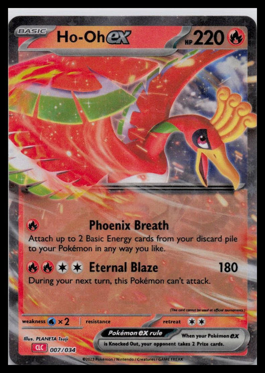Trading Card Game Classic #007/034 Ho-oh ex