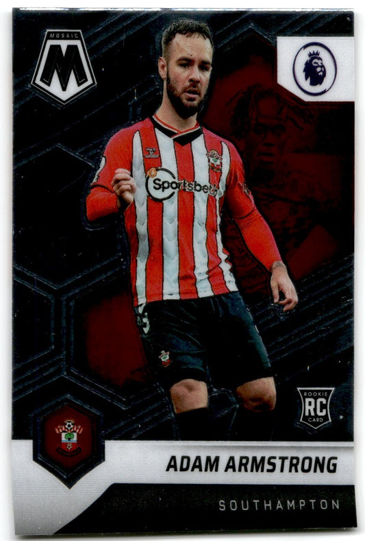 2021 Panini Mosaic Premier League Adam Armstrong Rookie Southampton #151