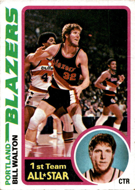 1978-79 Topps #1 Bill Walton Portland Trail Blazers