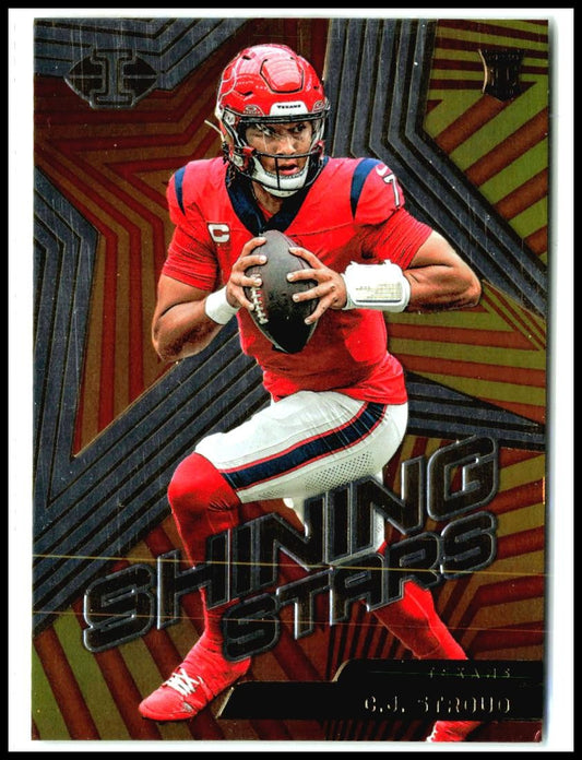 2023 Panini Illusions Shining Stars #19 C.J. Stroud Houston Texans