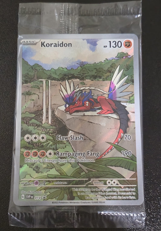 Koraidon SVP 014 - Black Star Promo - Pokemon Scarlet & Violet - SEALED
