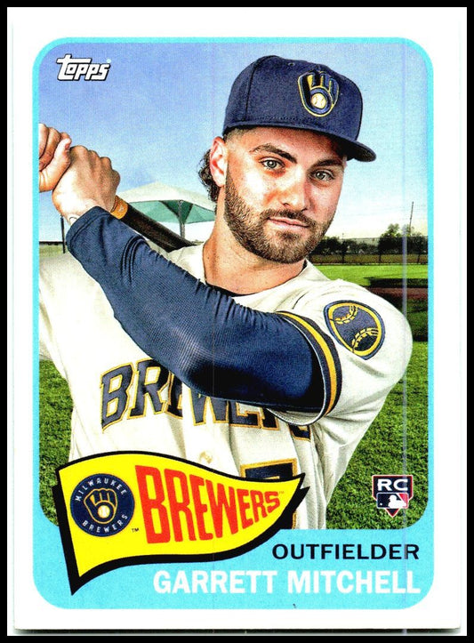 2023 Topps Archives #199 Garrett Mitchell Rookie Milwaukee Brewers