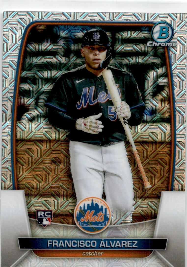 2023 Bowman Chrome Mega #49 Francisco Alvarez New York Mets