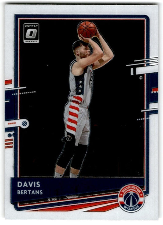 2020-21 Donruss Optic Davis Bertans Washington Wizards #141