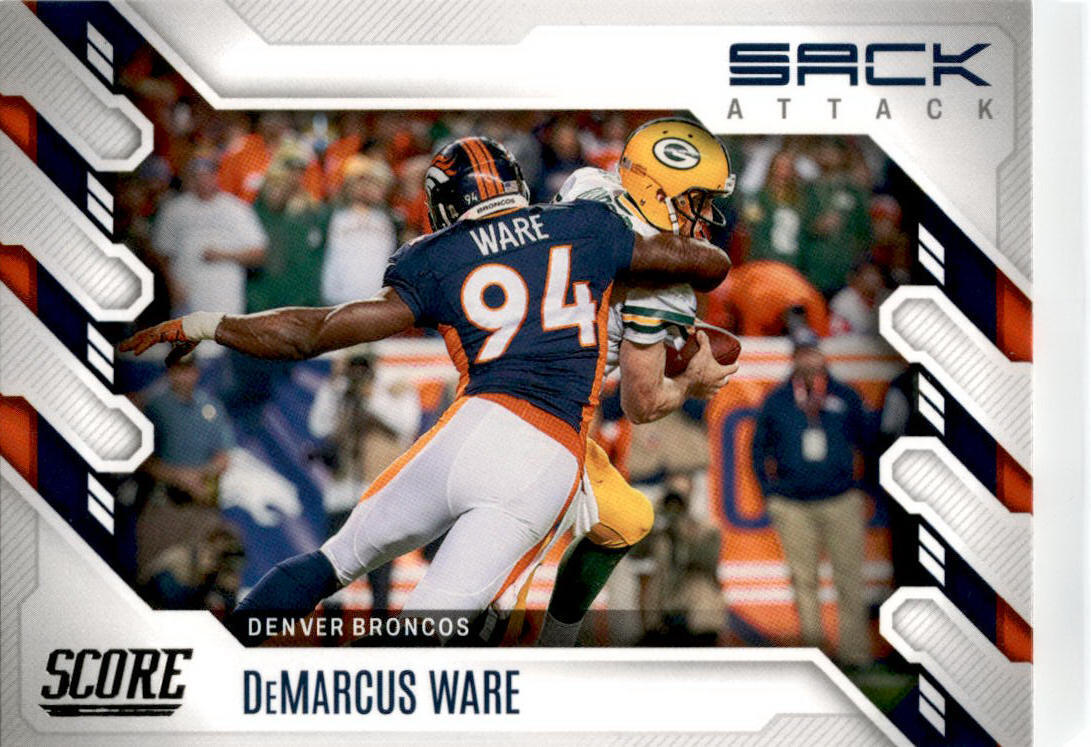 2022 Score Sack Attack  #SA-DW DeMarcus Ware Denver Broncos