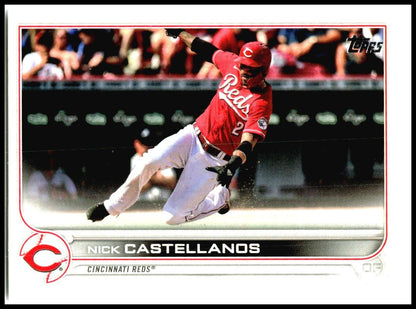 2022 Topps #448 Nick Castellanos Cincinnati Reds