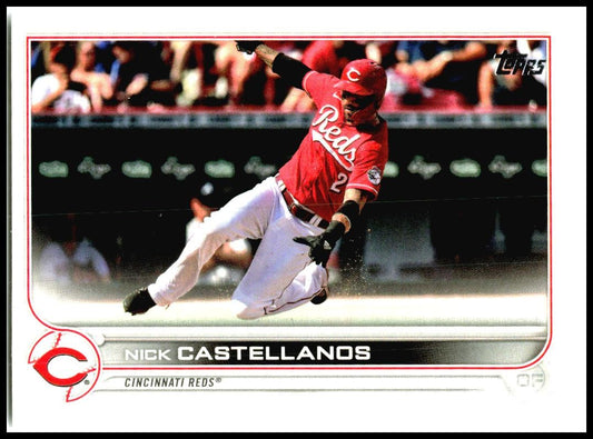 2022 Topps #448 Nick Castellanos Cincinnati Reds