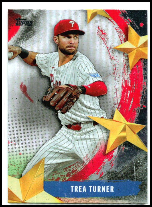 2025 Topps Stars of MLB #SMLB-49 Trea Turner Philadelphia Phillies