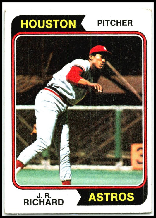 1974 Topps #522 J.R. Richard Houston Astros