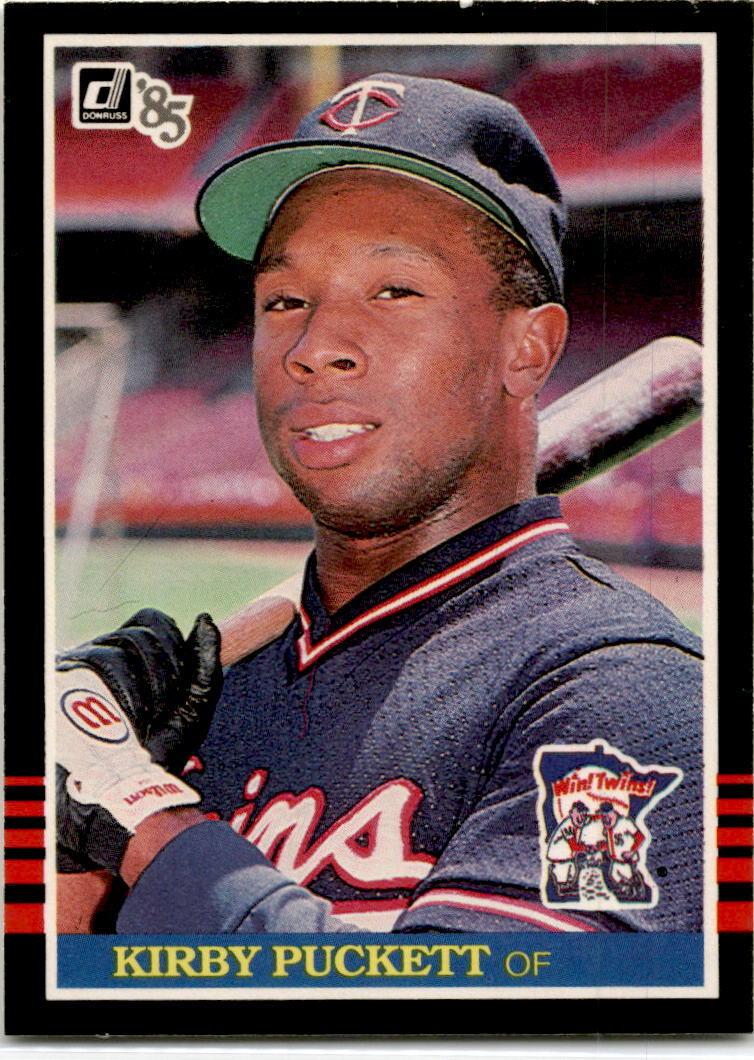 1985 Donruss #438 Kirby Puckett Rookie Minnesota Twins