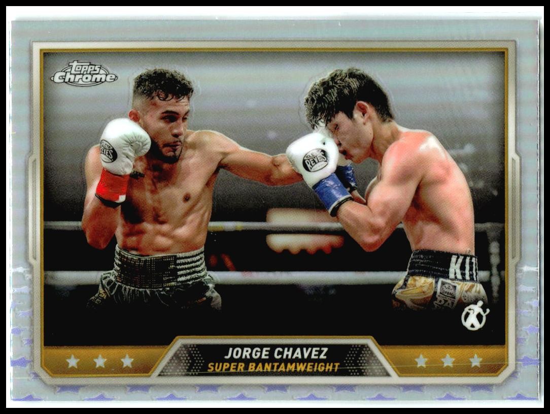 2024 Topps Chrome Boxing Refractor #100 Jorge Chavez