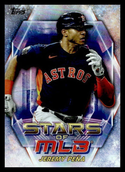 Jeremy Pena Stars Of MLB 2023 Topps Update #SMLB-72