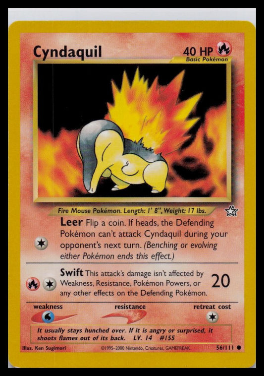 Neo Genesis #056/111 Cyndaquil Unlimited