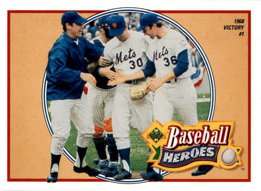 1991 Upper Deck Baseball Heroes: Nolan Ryan #10 Nolan Ryan New York Mets