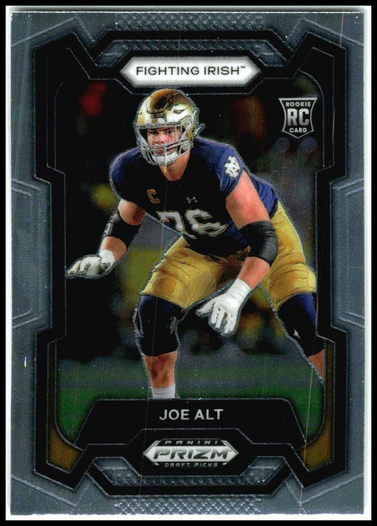 2024 Panini Prizm Draft Picks #110 Joe Alt Notre Dame Fighting Irish
