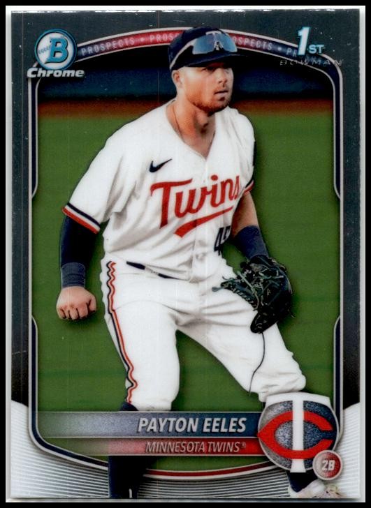 2025 Bowman Chrome Prospects #BCP-78 Payton Eeles Minnesota Twins