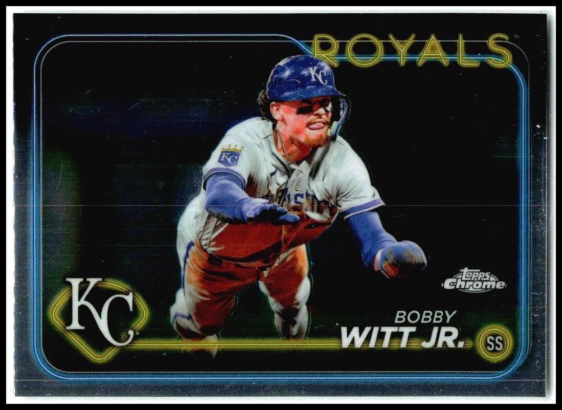 2024 Topps Chrome #120 Bobby Witt Jr. Kansas City Royals