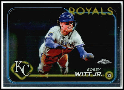 2024 Topps Chrome #120 Bobby Witt Jr. Kansas City Royals