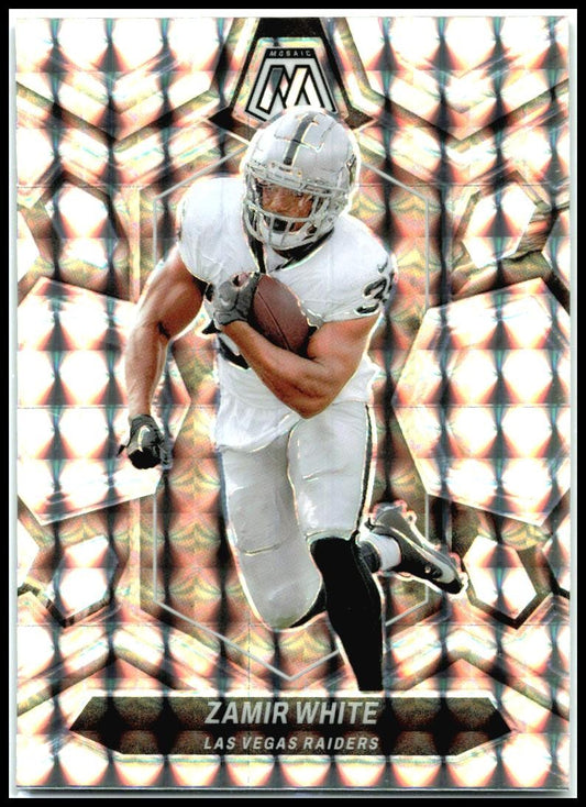 2024 Panini Mosaic Mosaic #114 Zamir White Las Vegas Raiders