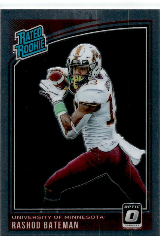 2021 Panini Chronicles Draft Picks #212 Rashod Bateman Baltimore Ravens