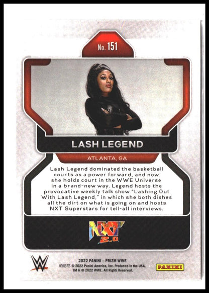Lash Legend #151 2022 Panini Prizm WWE Rookie RC