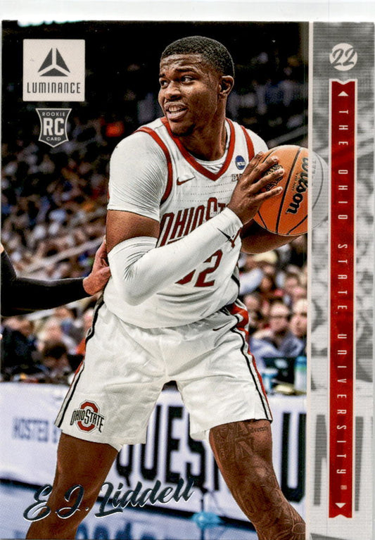 2022 Panini Chronicles Draft Picks #33 E.J. Liddell New Orleans Pelicans