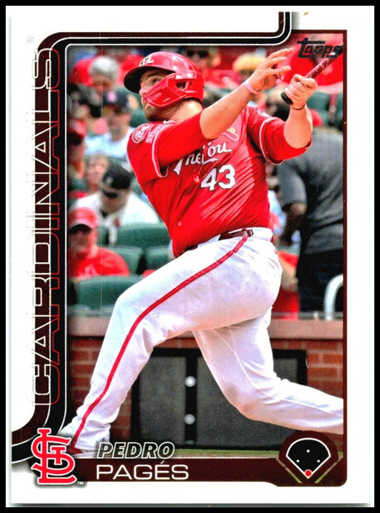 2025 Topps #252 Pedro Pagés St. Louis Cardinals