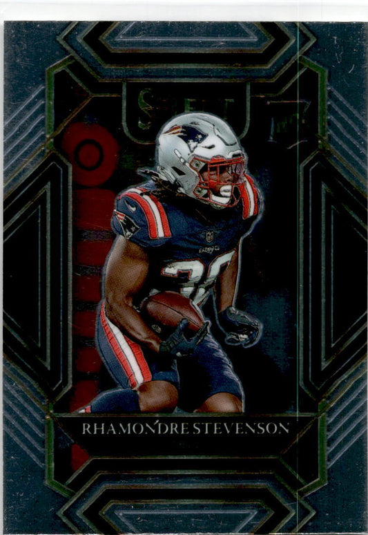 2021 Panini Select #275 Rhamondre Stevenson Rookie New England Patriots