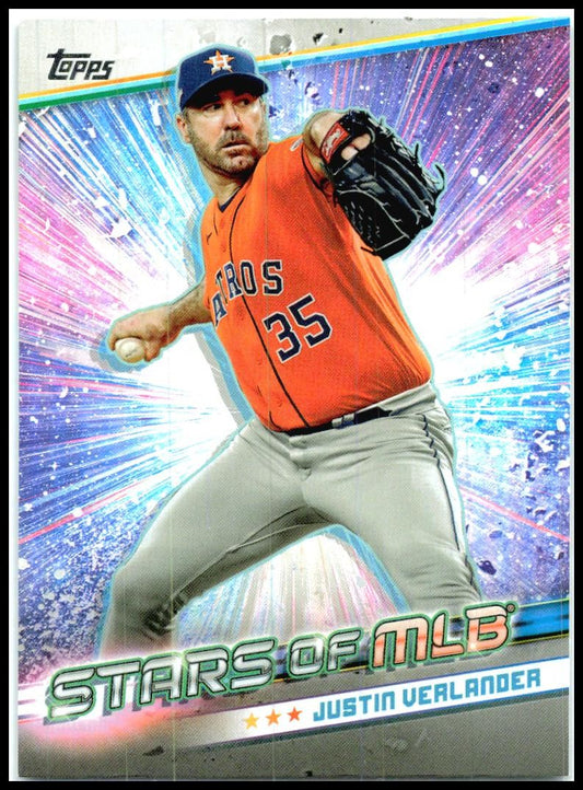 2024 Topps Update Stars of MLB #SMLB-68 Justin Verlander Houston Astros